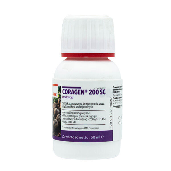 insecticide FMC Coragen 200 SC 50ML neuf