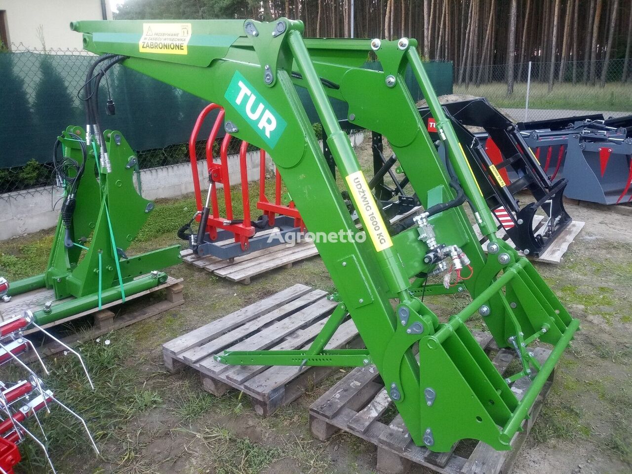 chargeur frontal ncărcător frontal , montare Euro, 1600 kg, JOHN DEERE neuf