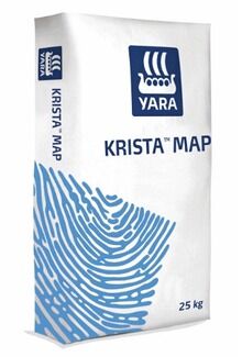 Yara Krista MAP monoammoniumfosfaat 12-61-0 25KG