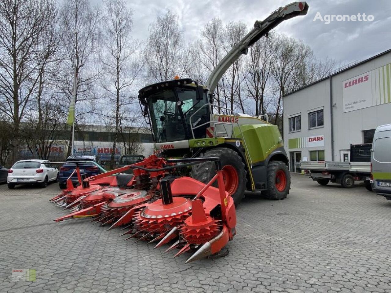 Claas JAGUAR 9501 T4F+KEMPER 475 hakselaar