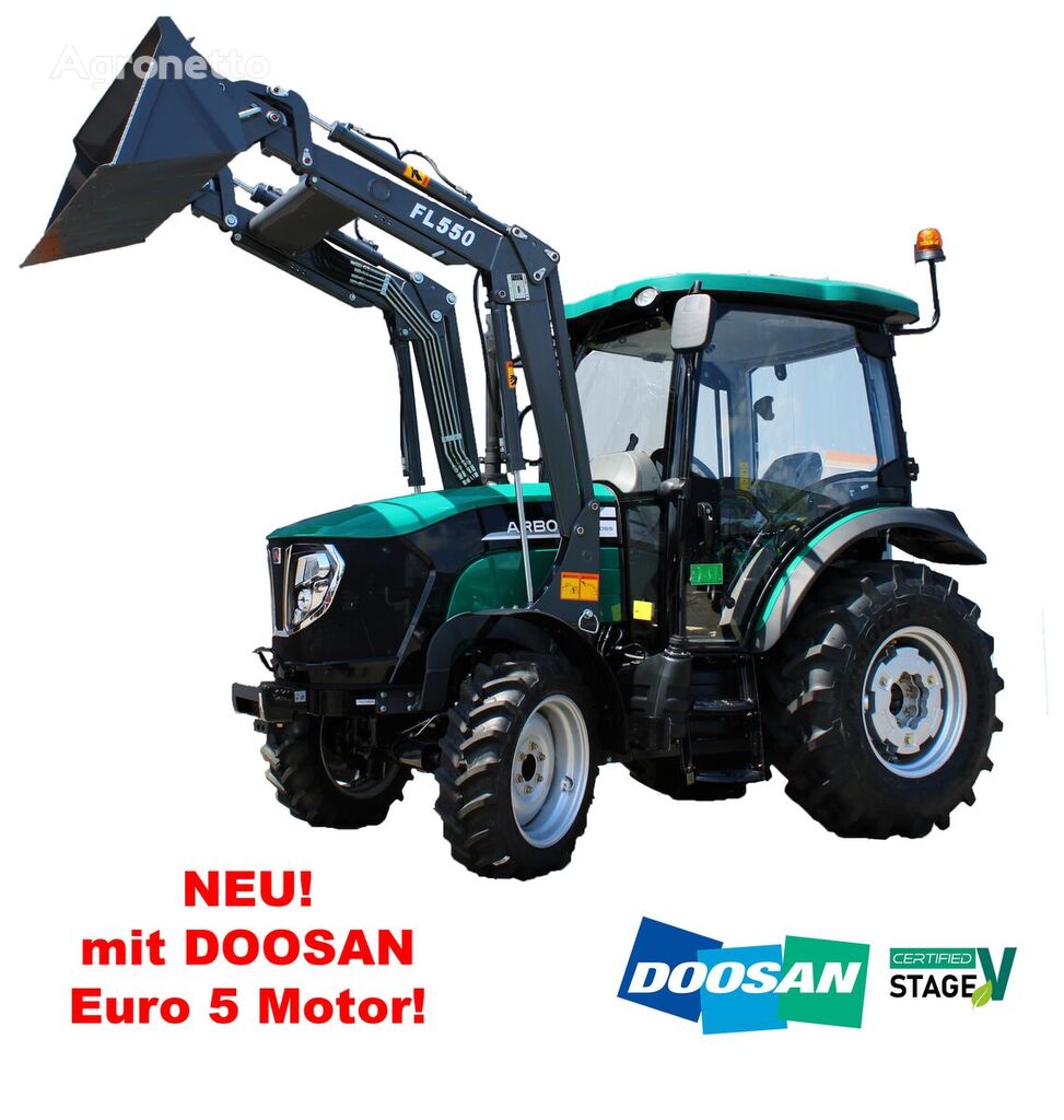 nieuw Arbos 3055 Doosan Motor Euro 5 mini tractor