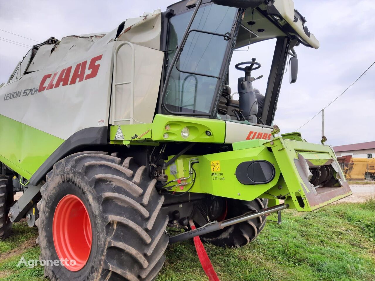 Claas GPS PILOT navigatiesysteem voor Claas lexion 570 maaidorser