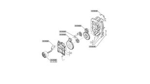 84192852 versnellingsbakhuis voor New Holland T6070 T7230  wielen trekker