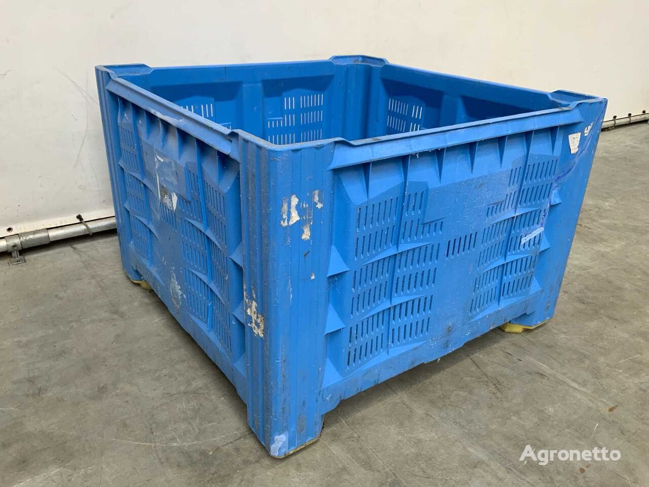 Palletbox geperforeerd 1150x1100x750mm (6x) opslagcontainer
