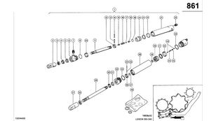 autre pièce détachée du moteur TŁOCZYSKO 0000427611 pour moissonneuse-batteuse Claas Lexion 560