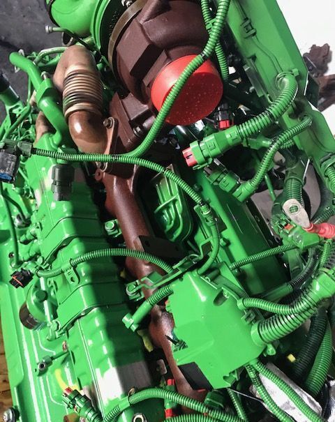 moteur Powertech PVS - EGR pour moissonneuse-batteuse John Deere 6068H