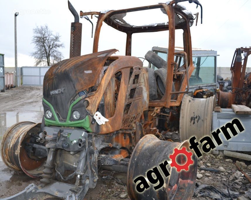 pièces détachées skrzynia most blok silnik wał zwolnica oś pour tracteur à roues Fendt 516 512 Vario