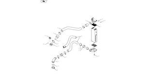 refroidisseur intermédiaire New Holland T6090 T7230 Chlodnica posrednia 84336271 84336271 pour tracteur à roues New Holland T6090