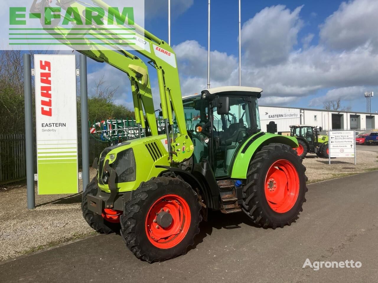 tracteur à roues