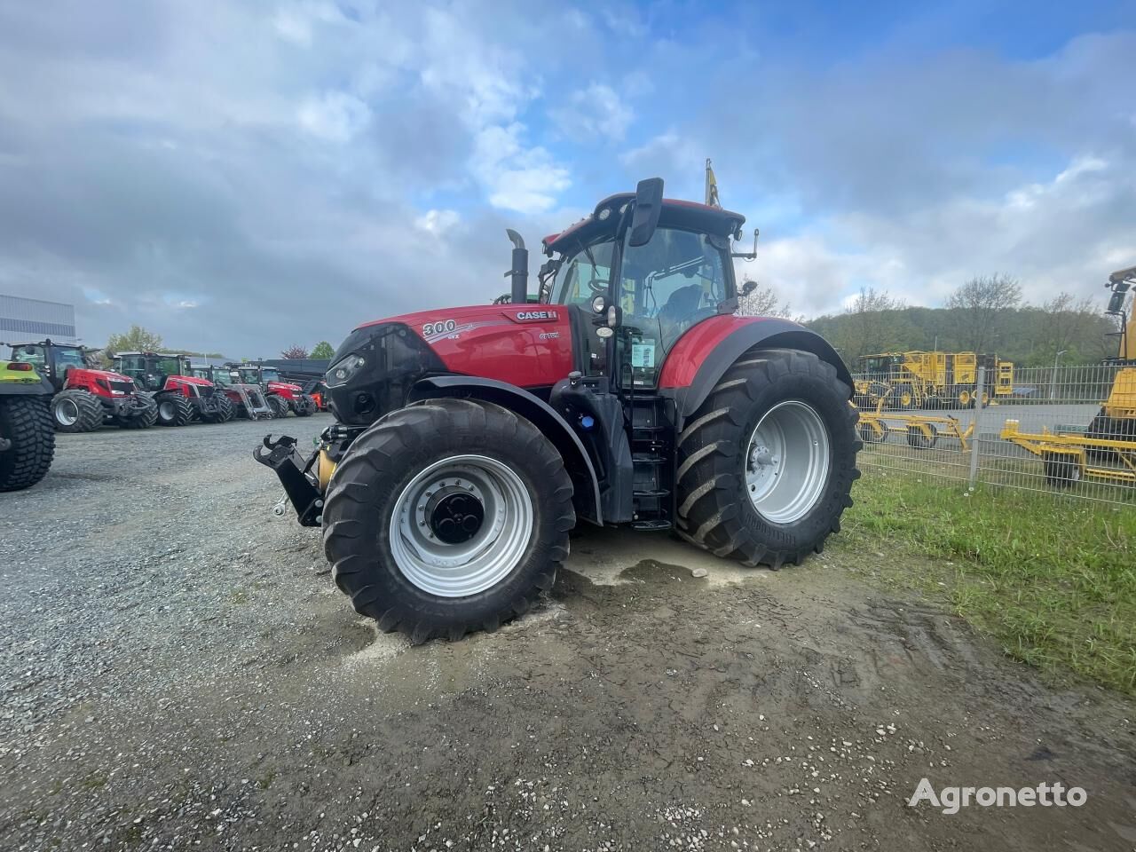 tracteur à roues Case IH Optum 300 CVX