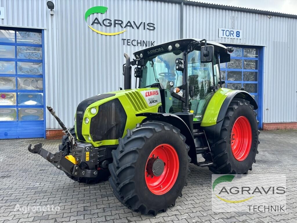 tracteur à roues Claas Arion 550 Cmatic