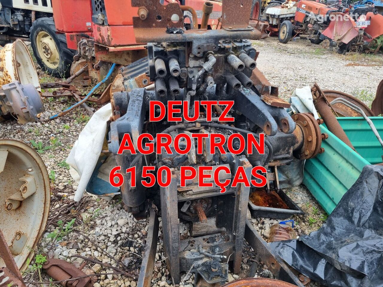 tracteur à roues Deutz-Fahr AGROTRON 6150 PARA PEÇAS