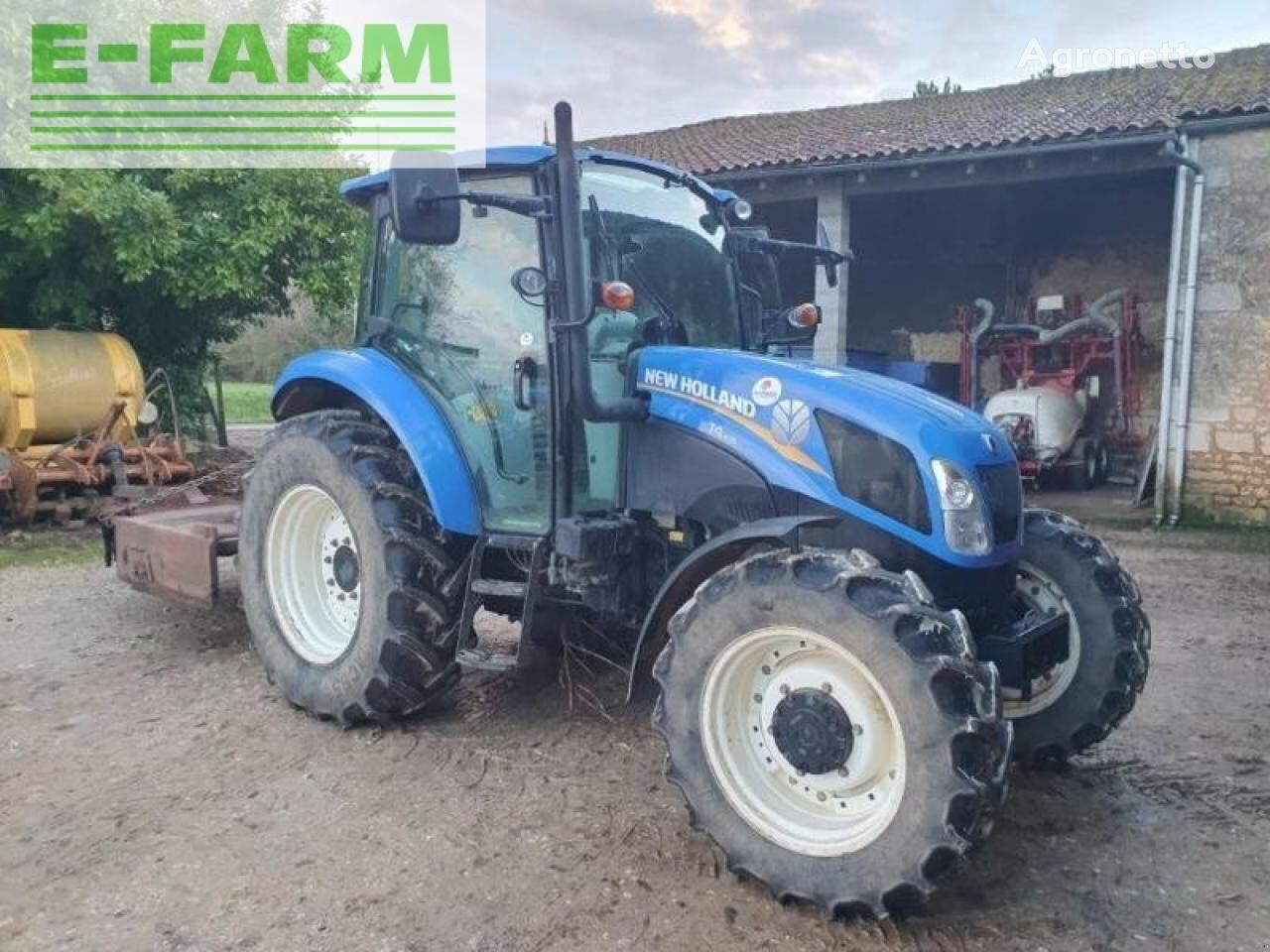 tracteur à roues New Holland t4-105