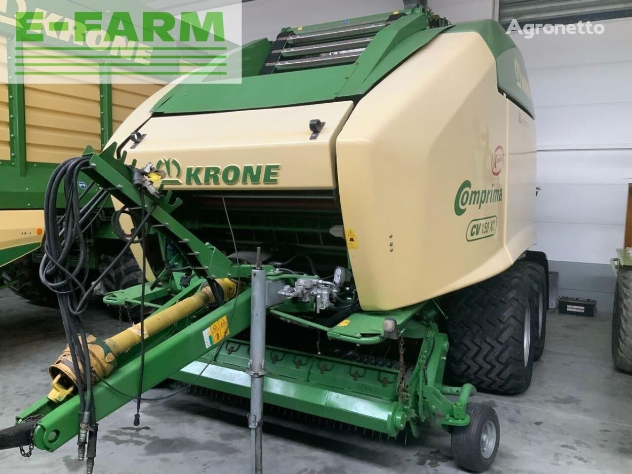 Krone comprima cv 150 xc vierkante balenpers