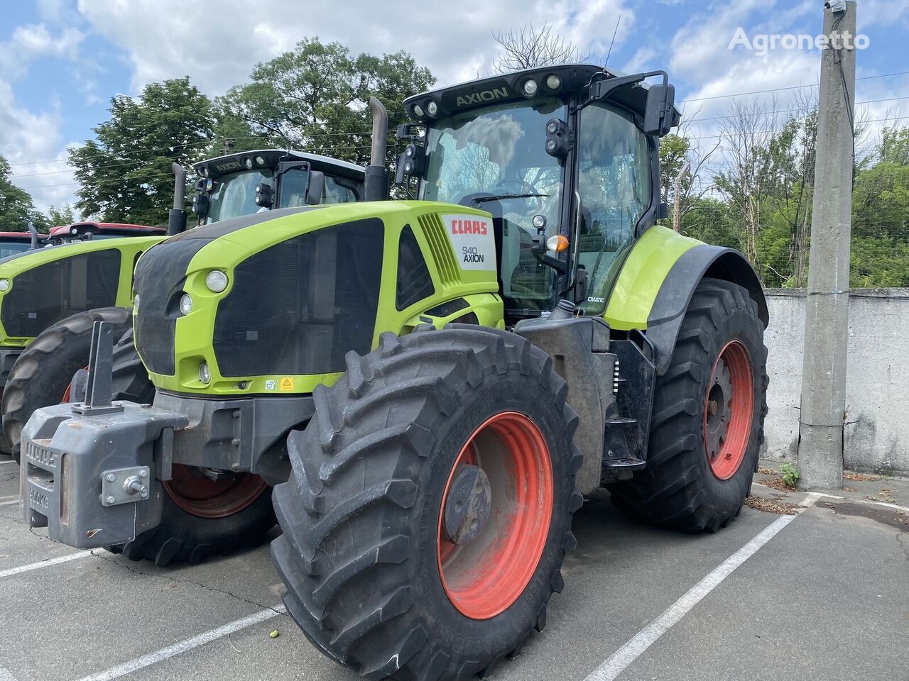 Claas Axion 940 wielen trekker